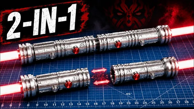 NSABERS Maul SE double lightsaber